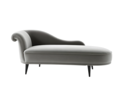 Modern sofa isolated on a transparent background png