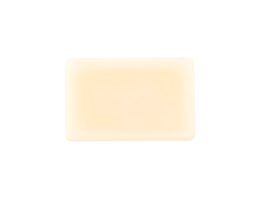 Realistic square piece of butter isolated on transparent background png