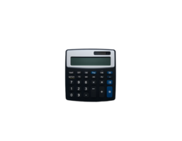 Calculator Icon Isolated on Transparent Background png