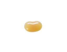 Honey jelly candy isolated on transparent background png