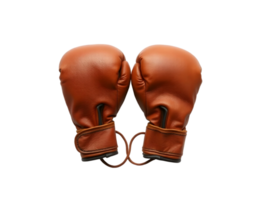 Boxing gloves isolated on a transparent background png
