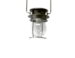 Realistic kerosene lamp isolated on a transparent background png