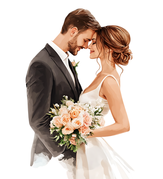 Nuestra Boda PNG para descargar gratis