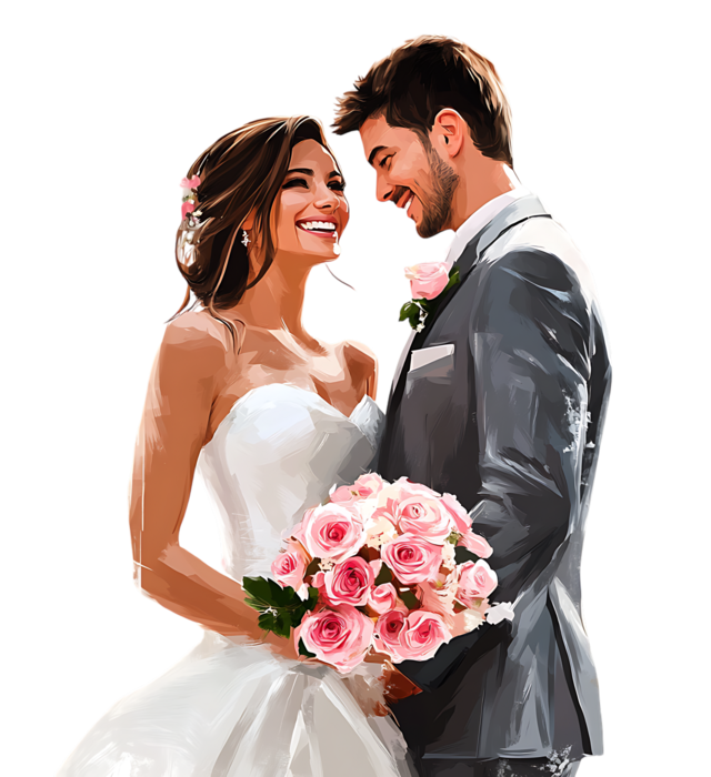 Nuestra Boda PNG para descargar gratis