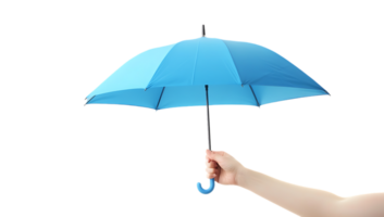 A person holding an umbrella over a black background png