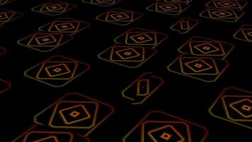 Abstract Geometric Pattern with Glowing Hexagons video