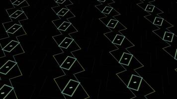 Abstract Geometric Pattern with Squares and Rectangles video