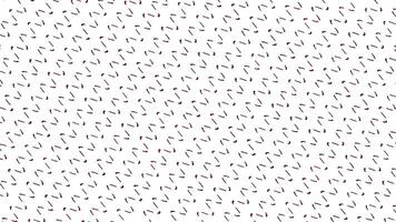 Abstract Red Shapes Pattern on White Background video