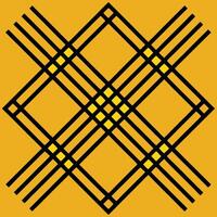 A Fusion of Straight and Diagonal Lines vector
