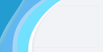 blue abstract modern wave background vector