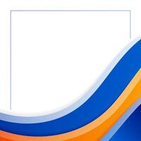gradient abstract modern wave background design template vector