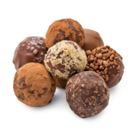 Seven Truffles isolate on transparent background png