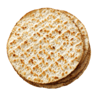 Matzo round shape isolate on transparent background png