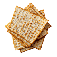 Matzo isolate on transparent background png