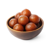 Gulab Jamun isolate on transparent background png