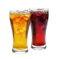 Flavored Soda isolate on transparnt background png