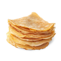 stack of pancakes on transparent background png