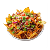 A Nachos isolate on transparent background png