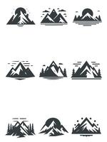 Peak Collection Logo Design vector