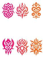 Ancient Rhythms Tribal Collection Logo Design vector