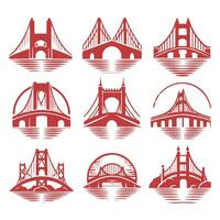 Beautiful Bridge Collection Logo vector