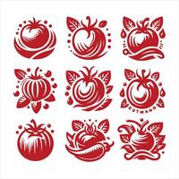 Red Harvest collestion design vector
