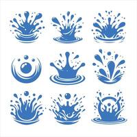 Splash Sync collection logo vector