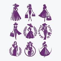 Luxe Lace collestion design vector