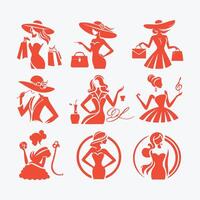 The Chic Muse collestion design vector