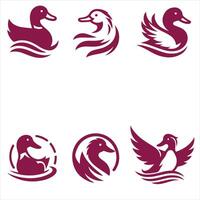 Waddle Away collection logo design vector