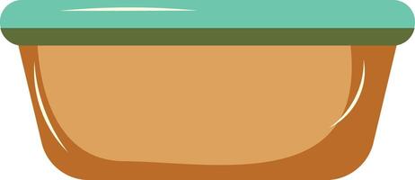 Zero Waste Element with Cartoon Design vector