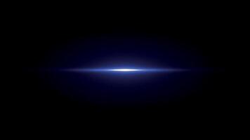 Horizontal Blue Light Streak on Dark Background vector
