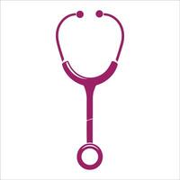 A stethoscope icon on a white background vector