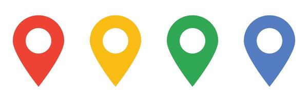 Google maps icon symbol vector
