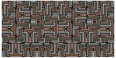 Beautiful decorative abstract Geometric Print Pattern with Exotic Background, Seamless Artwork Design to Ready for Work. vector
