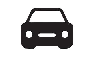 Car icon . Automobile From Various Sides, Monochrome symbol. vector