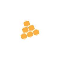 A logo for a company that makes honey vector