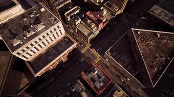 Hyperlapse of busy traffic in a major city at peak hours video