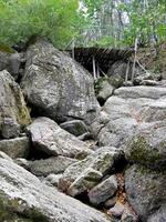 Beloretsky tract. Nature is in the way of the Beloretsky tract. Roads and landscape. photo