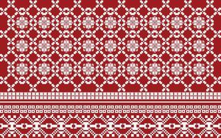 Elegant Textile Border with Floral Motif.Vintage Textile Border for Classic Designs.Colorful Textile Border with Geometric Patterns vector