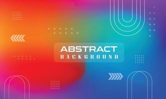 Fluied Abstract background vector