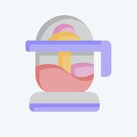 Icon Citrus Reamer. related to Kitchen Tool symbol. flat style. simple design illustration vector