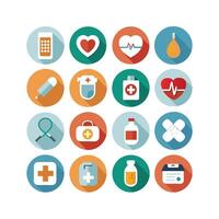 Healthcare Icon Set Collection for Documents, Websites and Mobile ApplicationsHealthcare Icon Set Collection for Documents, Websites and Mobile Applications vector