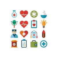 Healthcare Icon Set Collection for Documents, Websites and Mobile ApplicationsHealthcare Icon Set Collection for Documents, Websites and Mobile Applications vector