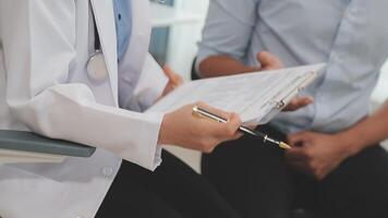 Urologists advise patients about prostate problems. Treatment of cancers of the urinary tract and male reproductive organs The concept of men's health problems video