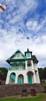View of around Villa Yuliana Museum is a Dutch heritage building which has been converted into a museum for storing historical objects. Watansoppeng, Soppeng, South Sulawesi, Indonesia - June 29 2024 photo