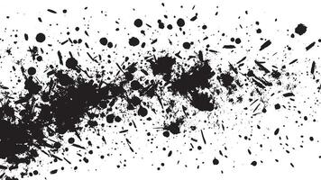 Detailed Black Grungy Texture on White Background for Backgrounds,overlay monochrome black grunge texture on white background for backgrounds and textures vector