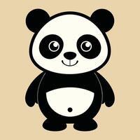 Colorize Cute Punda Adorable and Fun Coloring Pages Featuring Playful Pandas for All Ages vector