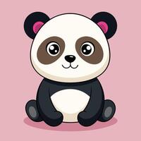 Colorize Cute Punda Adorable and Fun Coloring Pages Featuring Playful Pandas for All Ages vector