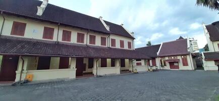 Fort Rotterdam or Benteng Ujung Pandang is a fort inherited from the Gowa-Tallo Kingdom built in 1545. Fort Rotterdam is located in the center of Makassar city. South Sulawesi, Indonesia July 15 2024 photo